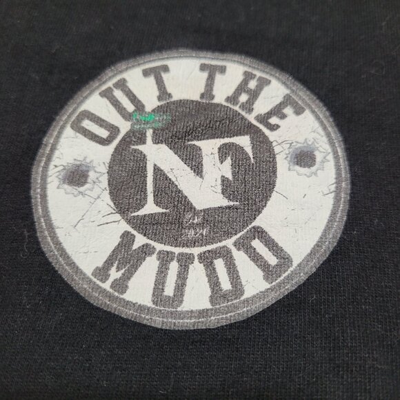 Band T Shirt Non Fiction Out The Mudd Ent Logo Cotton Shirt Size Large Read - Picture 3 of 11
